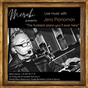 Live Music with Jens Pianoman at Meraki