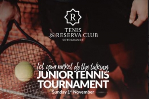 Junior Tennis Tournament at La Reserva Club.