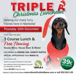 Triple A Christmas Luncheon at La Sala