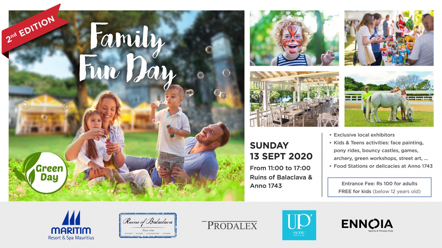 Family Fun Day Green Second Edition
