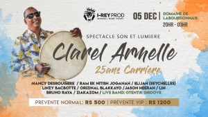 Clarel Armelle - 25ans Carriere Live