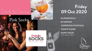 Drink & Dance at Pink Socks