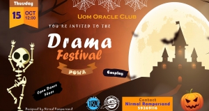Halloween Themed Drama Festival