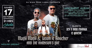 Madii Maddi, Jason Le Boucher & THE MADYSON'S LIVE Album Launch