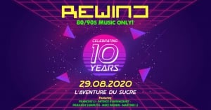 Rewind 80's / 90's - Celebrating 10 years - Ep 10