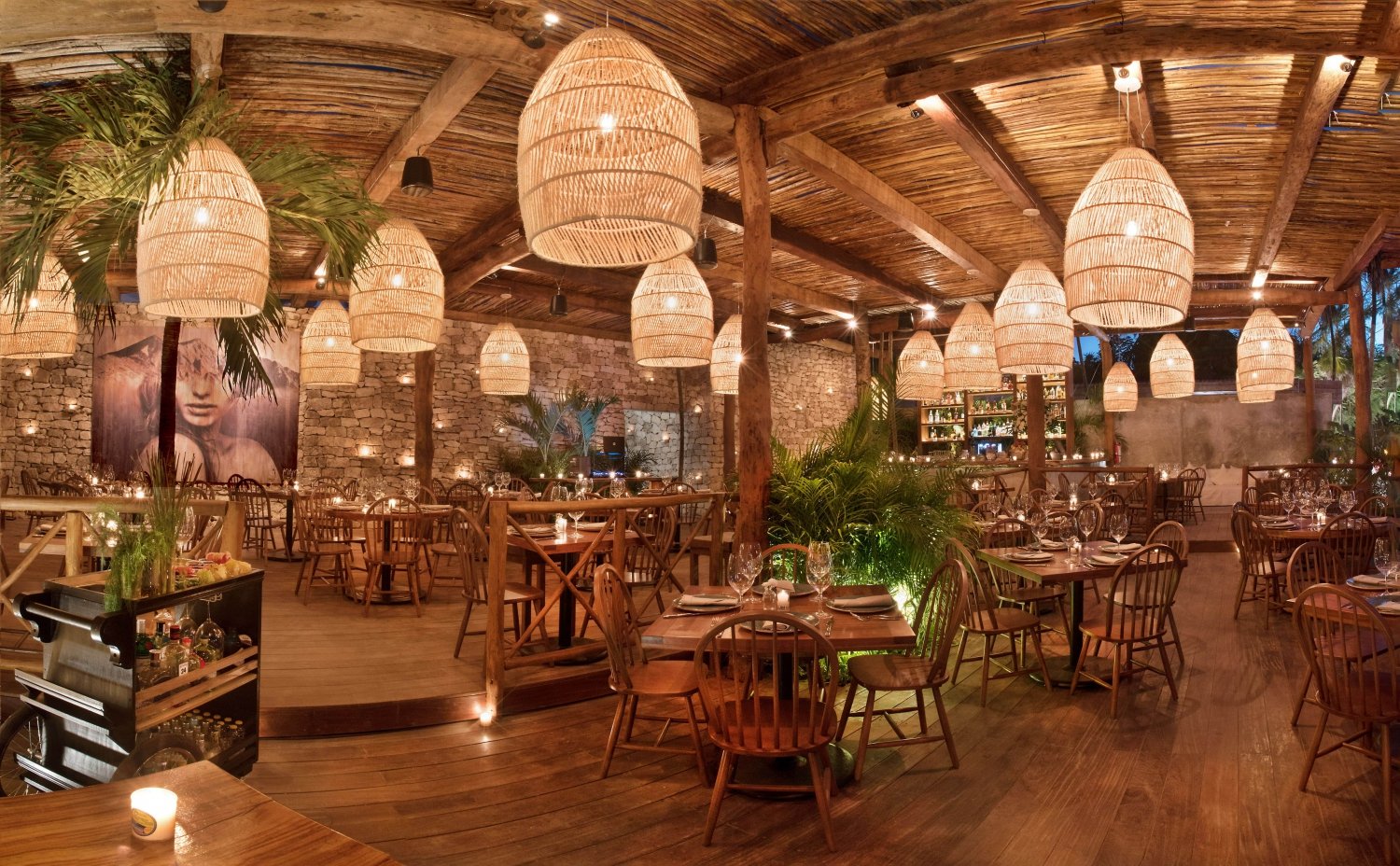 Elegant restaurants in Tulum, Mexico