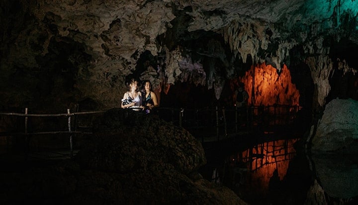 Beautiful underground rivers tours near Tulum, Mexico