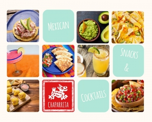 Taller en línea de cócteles y bocadillos mexicanos
