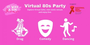 ¡Fue un pecado! - Fiesta virtual de los 80