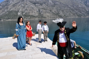 Towns, villages, and islets around Boka Kotorska