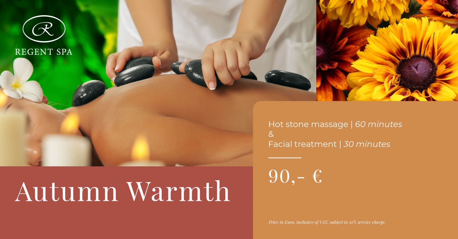 Autumn Warmth at the Regent SPA