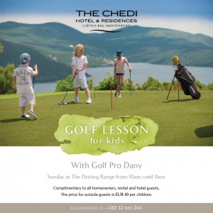 Golf Lessons for Kids at Luštica Bay