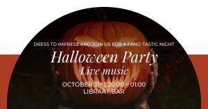 Halloween Party at Library Bar