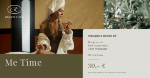 Me Time - Special Autumn Offer by Regent SPA