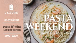 Pasta Weekend at Lazure Hotel