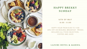 Special Offer: Happy Brekky Sunday at Lazure Hotel