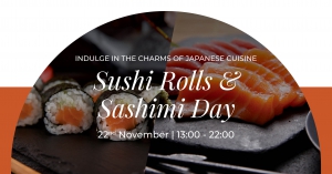 Sushi Rolls and Sashimi Day at Regent Porto Montenegro