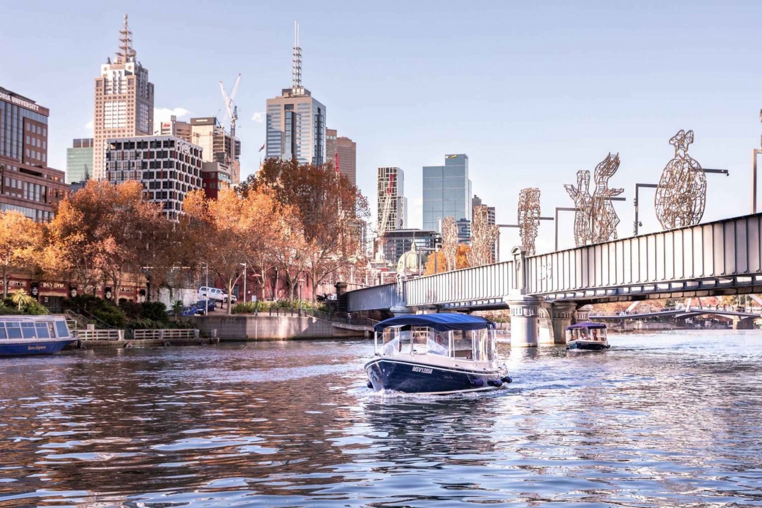 1.5Hr Yarra River Crown Flames and City Lights Cruise