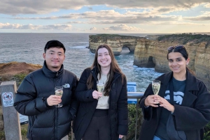 Melbournesta: Great Ocean Road, dingot, kuohuviini ja lounas