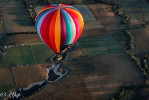 Lot balonem nad Geelong
