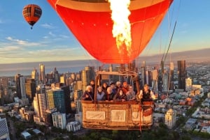 Melbourne: 1-stündige Heißluftballonfahrt bei Sonnenaufgang