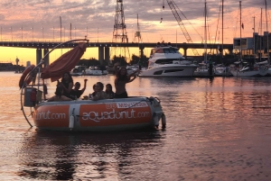 Melbourne : location de bateau barbecue Aqua Donut