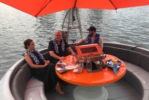 Melbourne : location de bateau barbecue Aqua Donut