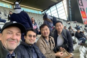 Melbourne : match de football australien et visite à pied