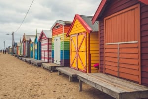 Melbourne: Sessão fotográfica em Brighton Beach/Bathing Boxes