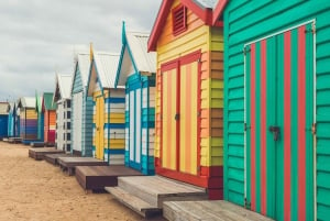 Melbourne: Sessão fotográfica em Brighton Beach/Bathing Boxes