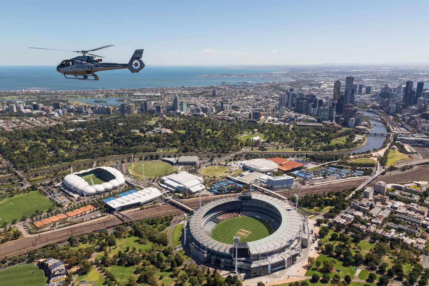 Melbourne: City Helicopter Tour med op til 5 passagerer