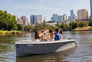 Melbourne: Electric Picnic Boat Rental on the Yarra River