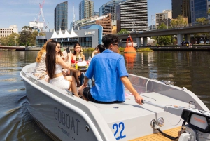 Melbourne: Electric Picnic Boat Rental on the Yarra River