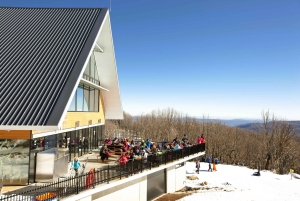 Melbourne: Lake Mountain snø, foss og sjokoladeri-tur