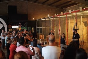 Melbourne: Lumber Punks Axe Throwing Experience