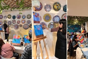 Melbourne: schilder- en nipklassen - acryl, canvas en wijn