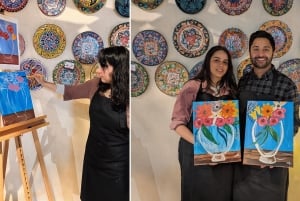 Melbourne: schilder- en nipklassen - acryl, canvas en wijn