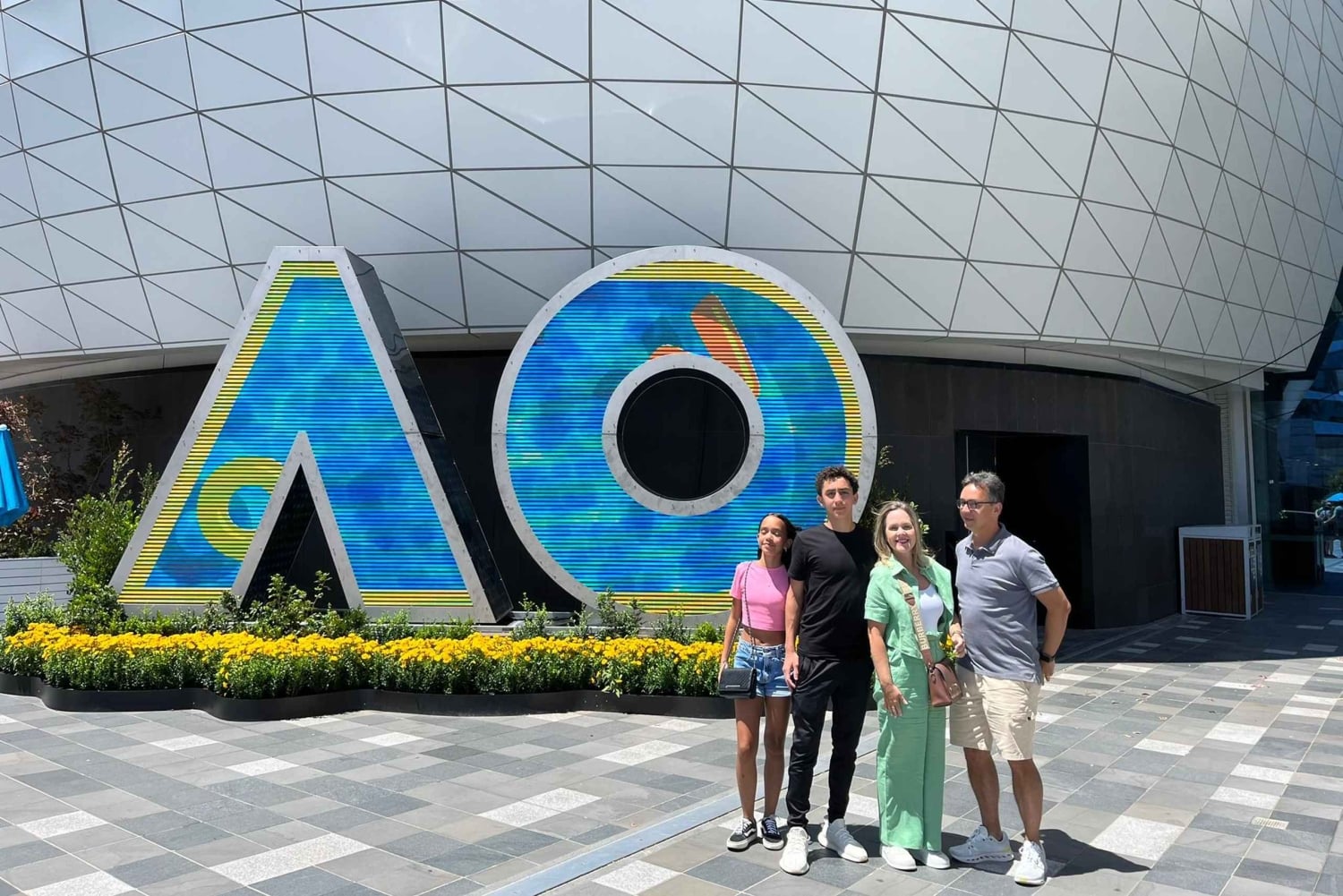 Melbourne Park Tennis Sportliche Erfahrung