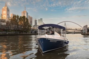 Melbourne: Private Yarra River Cruise w/ Cheese & Wine