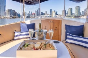 Melbourne: Private Yarra River Cruise w/ Cheese & Wine