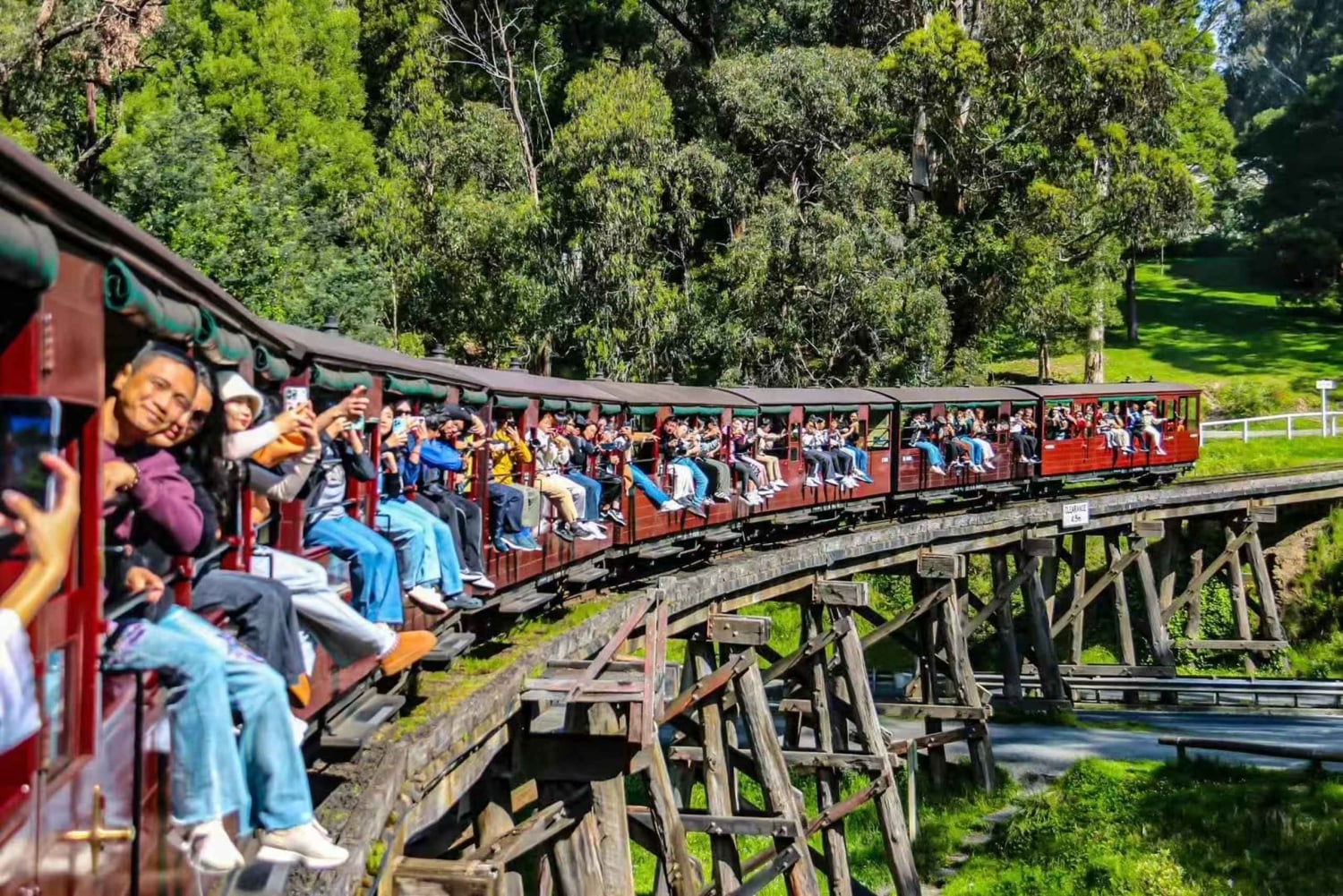 Melbourne: Puffing Billy Railway & Penguin Parade Tagestour