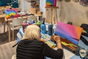 Melbourne: Paint and Sip Classes - Acrylic, Canvas & Wine