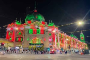 Private Christmas Walking Tour in Melbourne City Lights