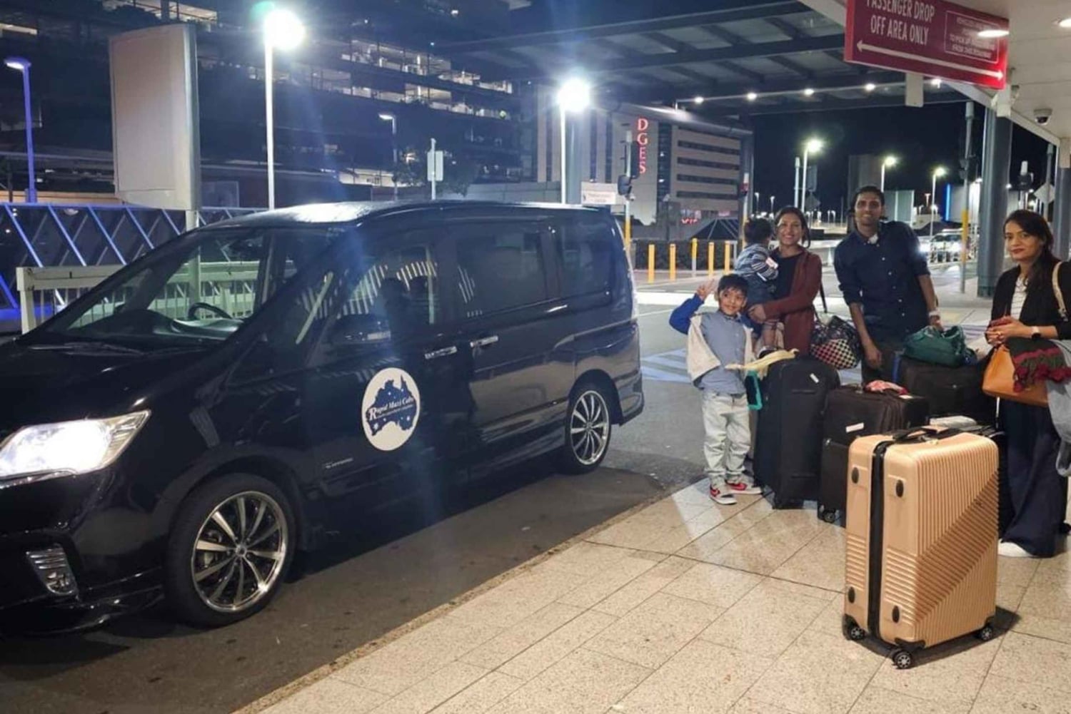 Traslado privado del aeropuerto de Sídney al centro de la ciudad