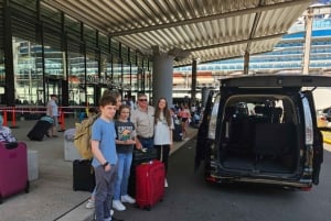 Traslado privado del aeropuerto de Sídney al centro de la ciudad