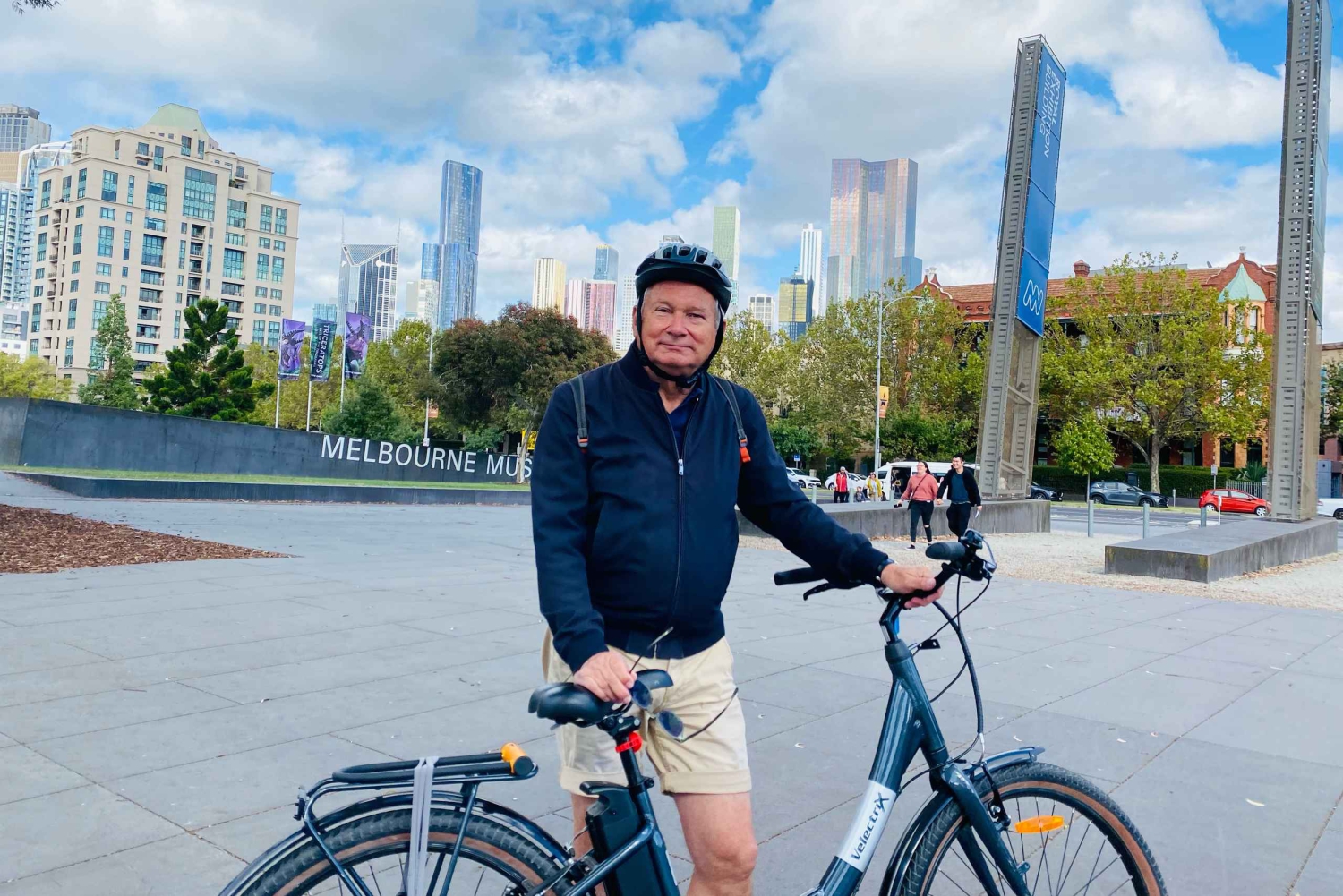 Den berömda Melbourne City Bike Tour