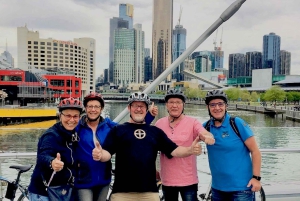 Den berömda Melbourne City Bike Tour