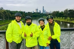 Den berömda Melbourne City Bike Tour