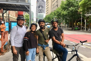 Den berömda Melbourne City Bike Tour