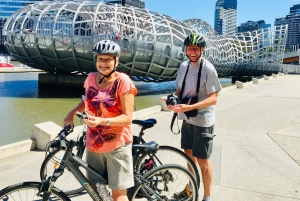 Den berömda Melbourne City Bike Tour